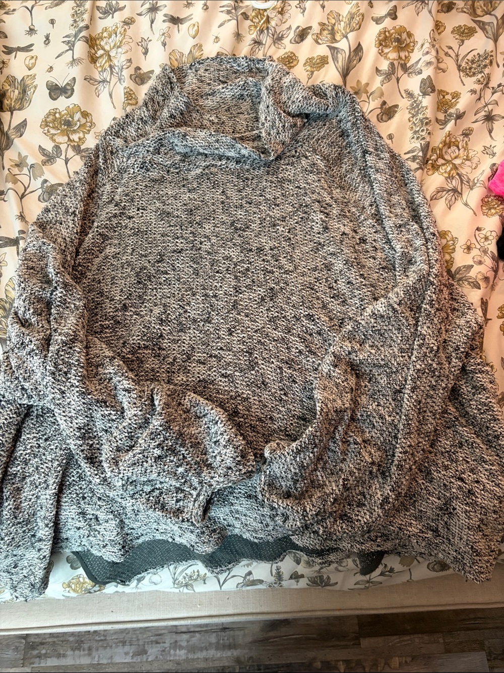 Free people Cozy Marled Gray Women's Sweater